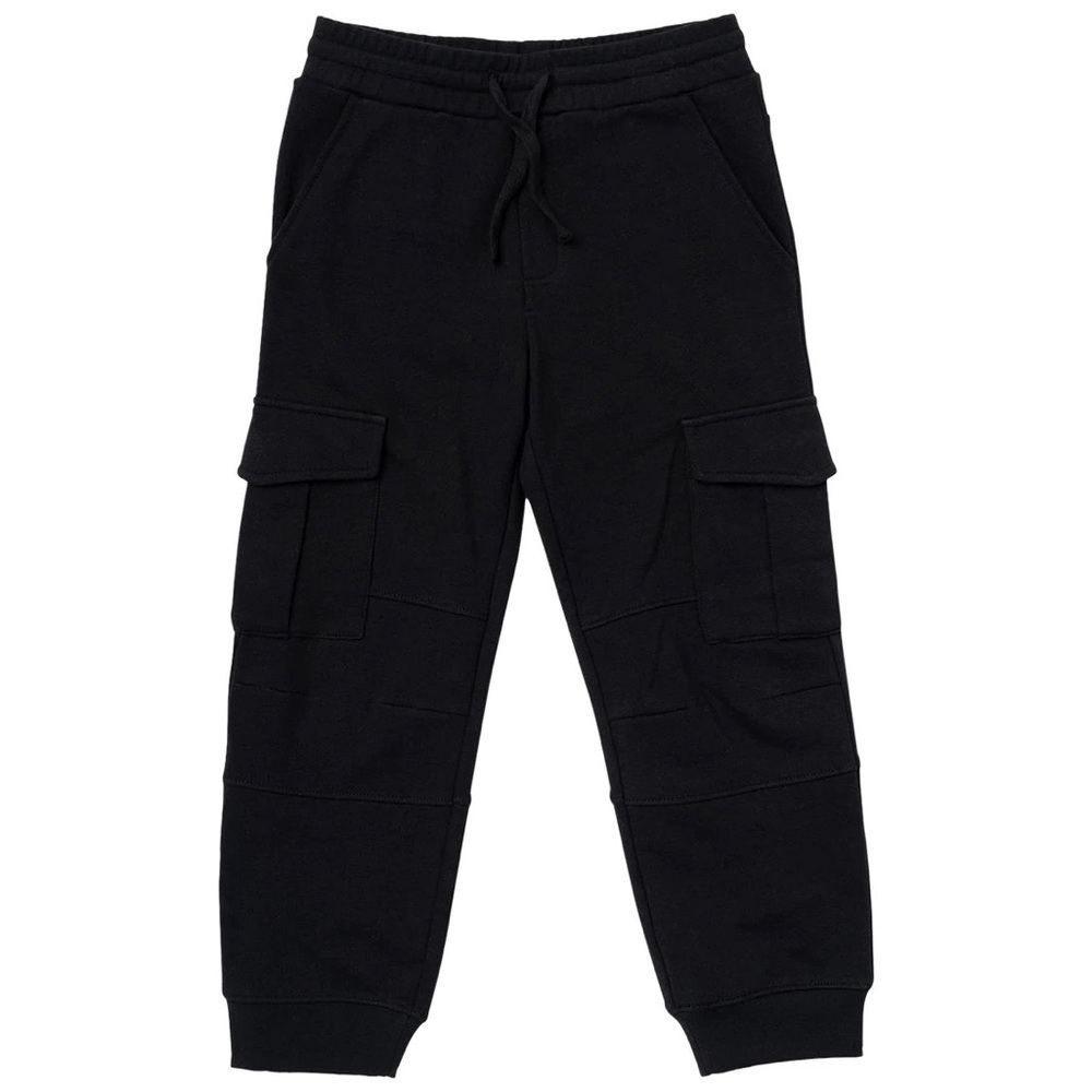 Stella McCartney Boys Cargo Jogger Sweatpants Black NWT